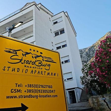 Apartments Strandburg Kroatien Živogošće Exterior foto